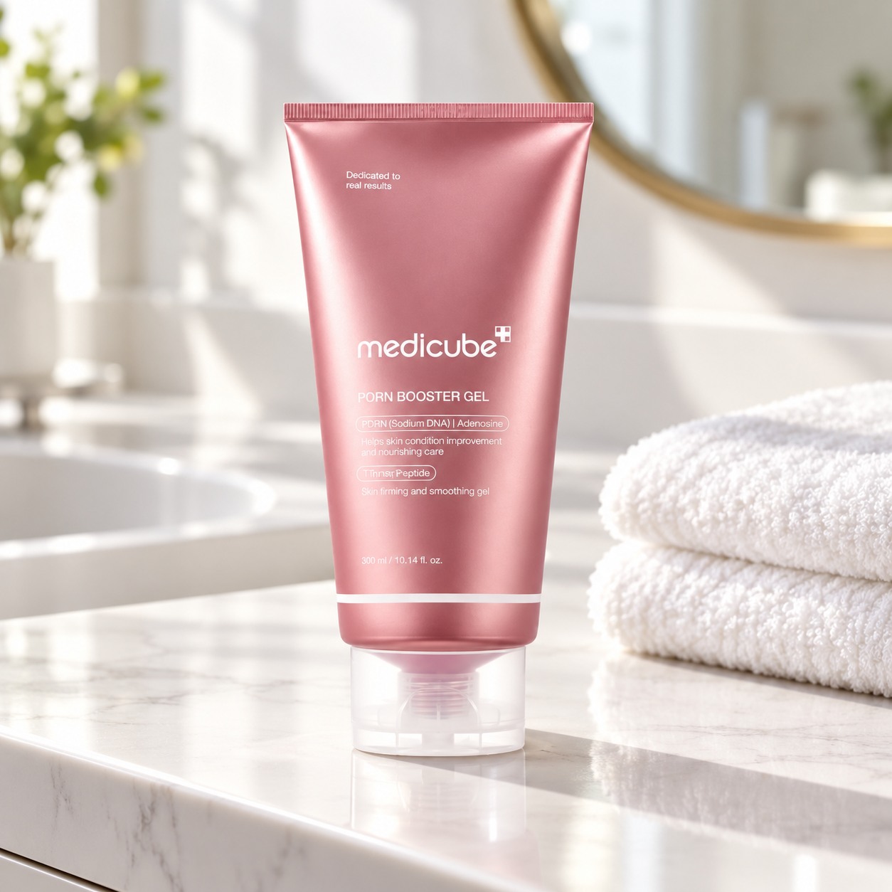 Medicube PDRN Booster Gel em composição ilustrativa 2