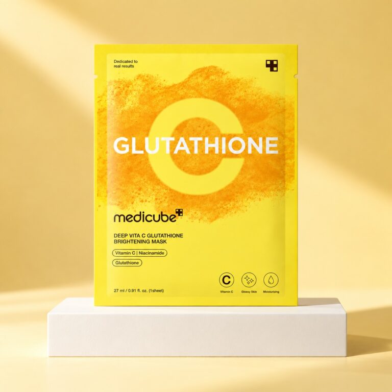 Medicube Deep Vita C Glutathione Mask: uma pausa para hidratação e viço