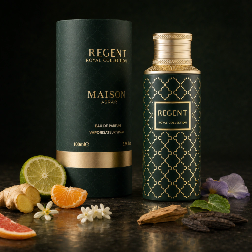 Regent Maison Asrar de 100 ml — imagem 3 da embalagem e apresentação do produto